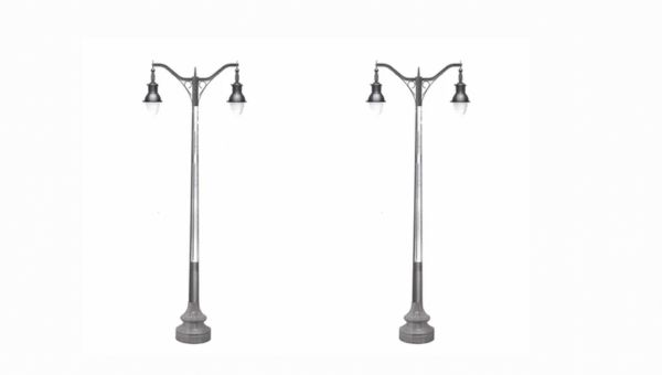 Custom-designed poles for landscaping and layouts