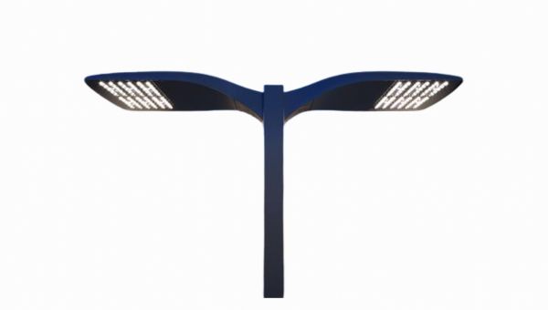 Smart pole with integrated lighting