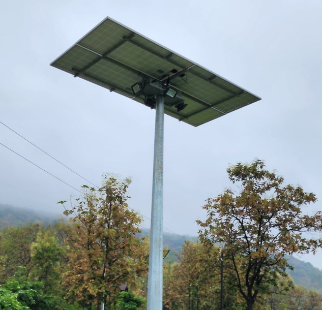 Smart LED poles with IoT integration